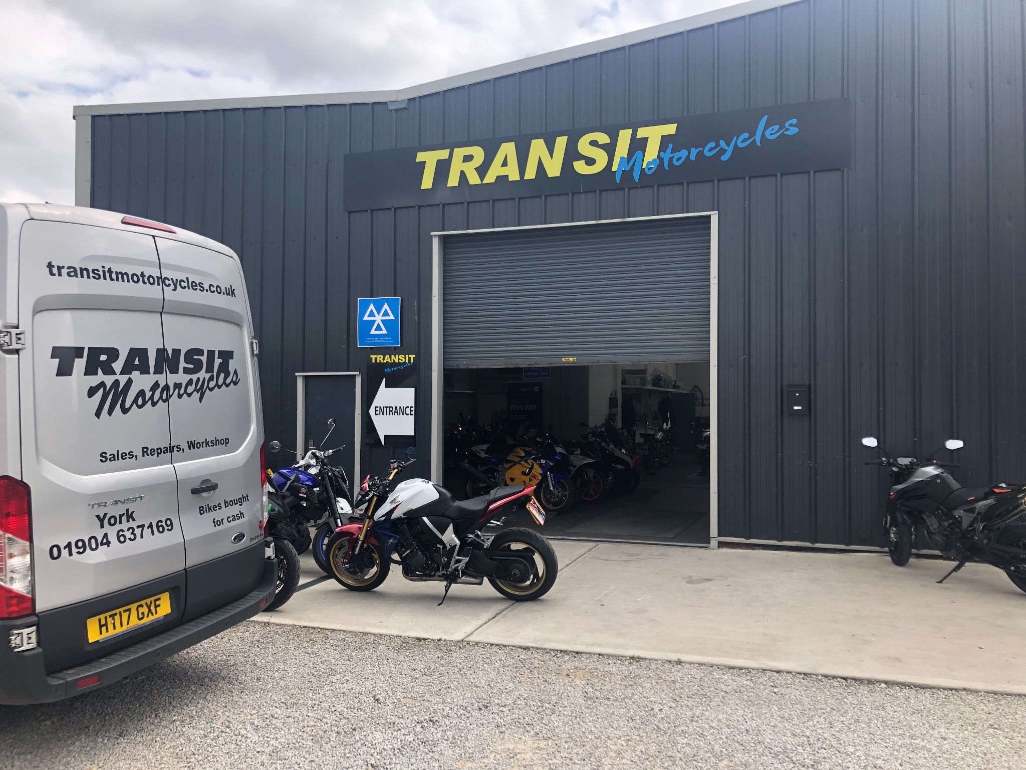 Transit Motorcycles Toft Green York